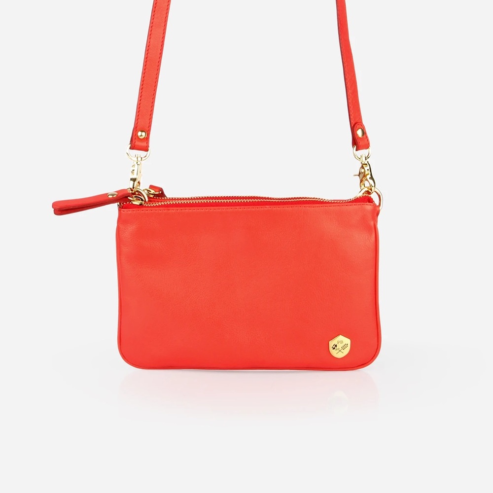 Poppy Barley Essentials Purse in Flame Red